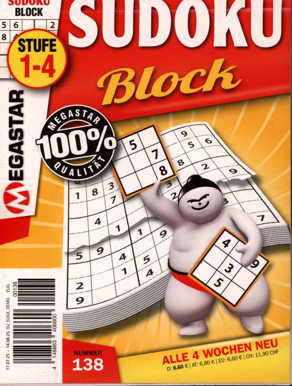 Megastar Sudoku Block 138/2025