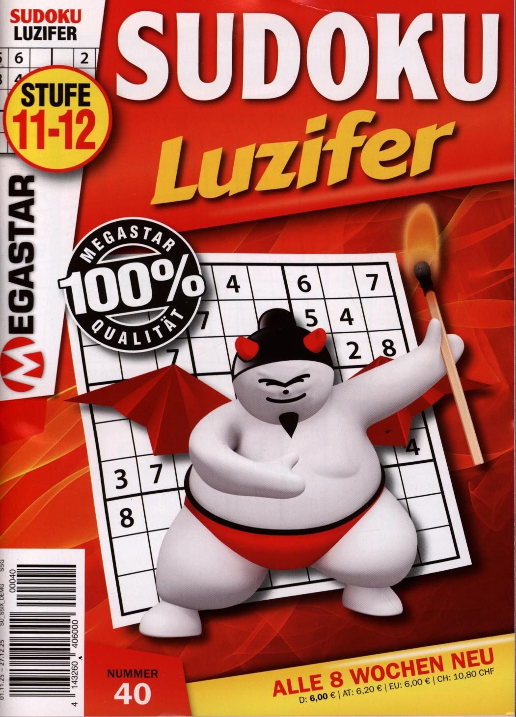 Sudoku Luzifer 40/2025