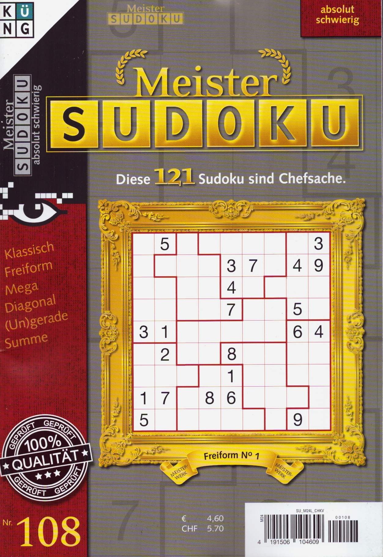 Meister Sudoku 108/2026