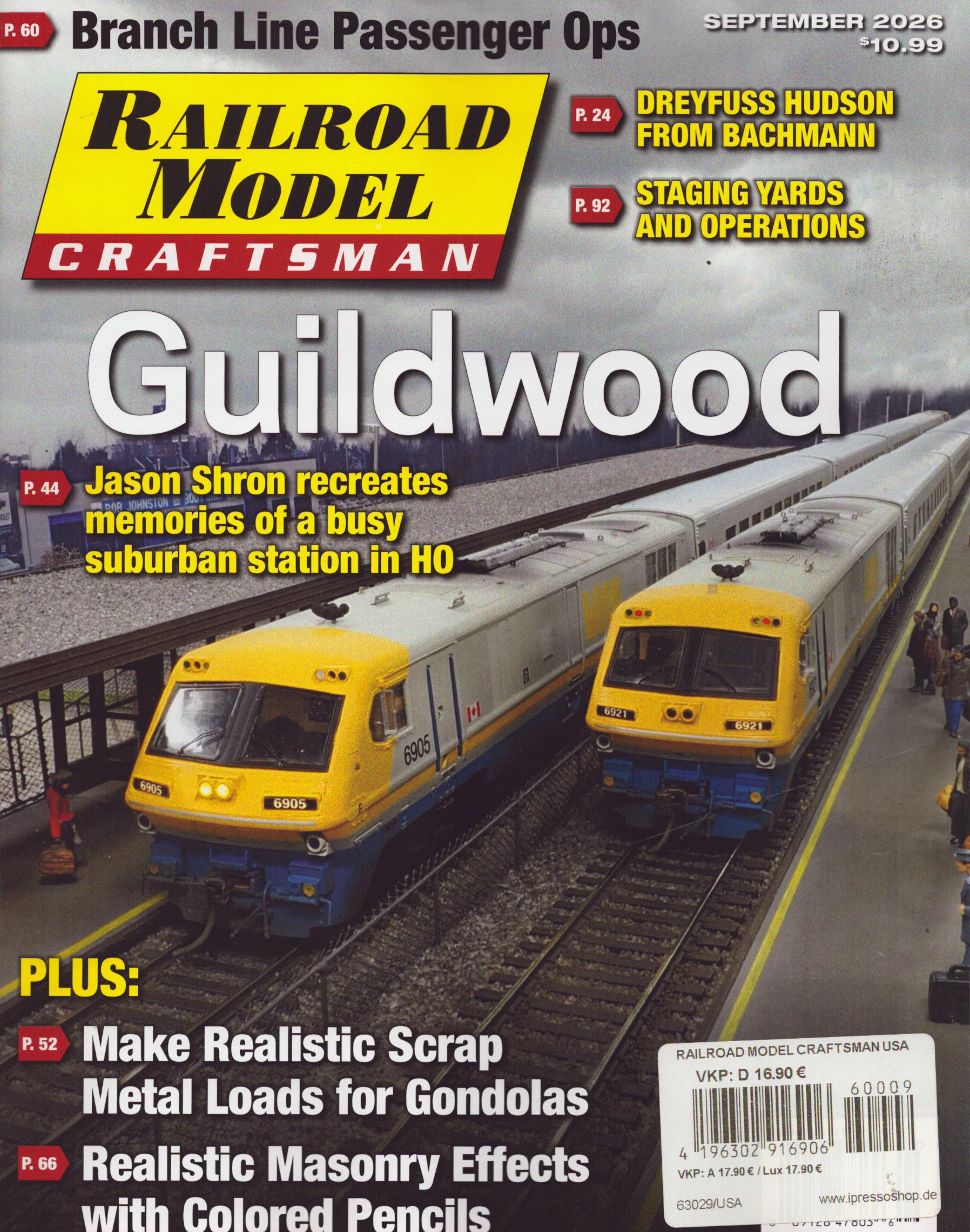 RAILROAD MODEL CRAFTSMAN 9/2026