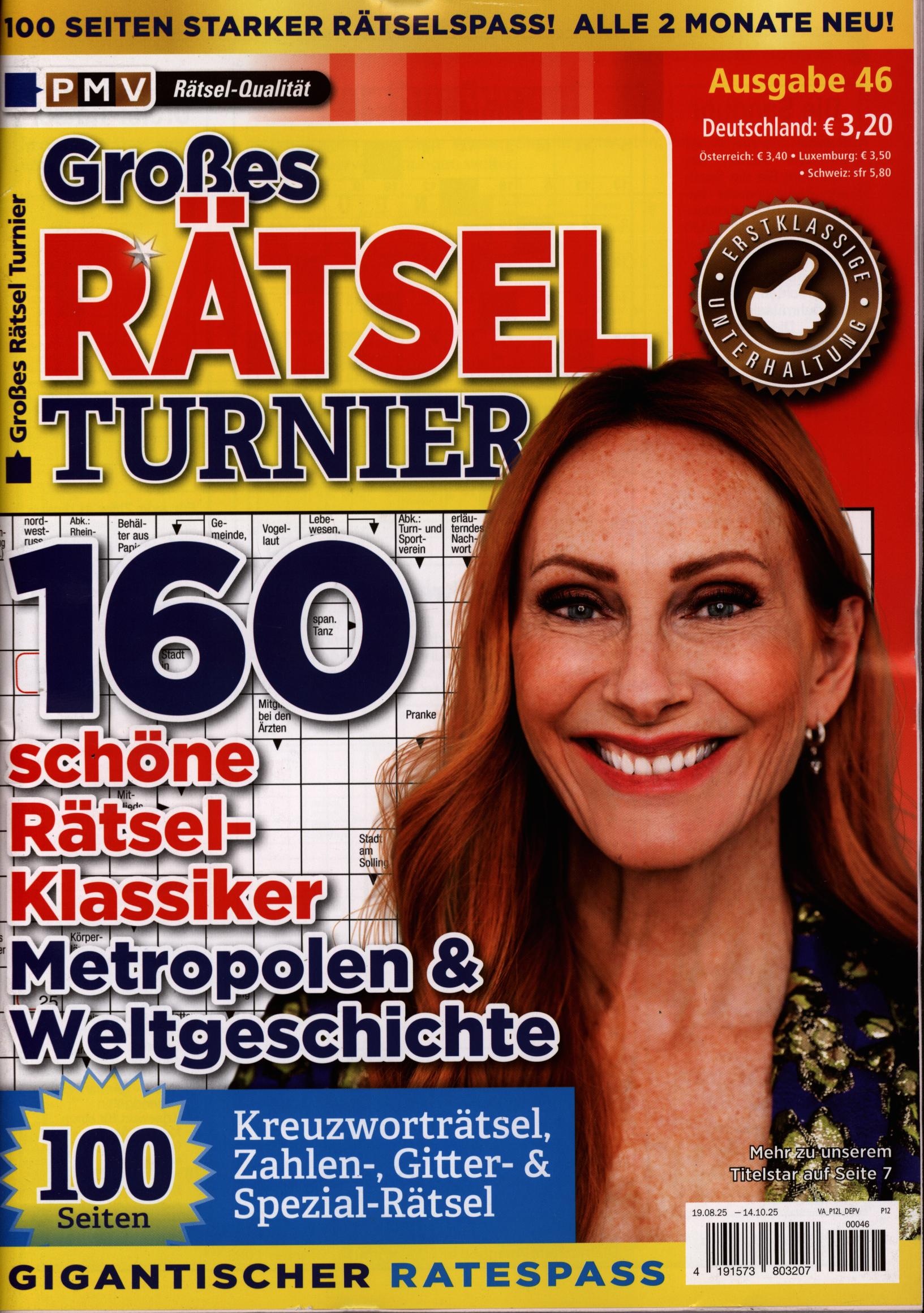 Großes Rätsel Turnier 46/2025