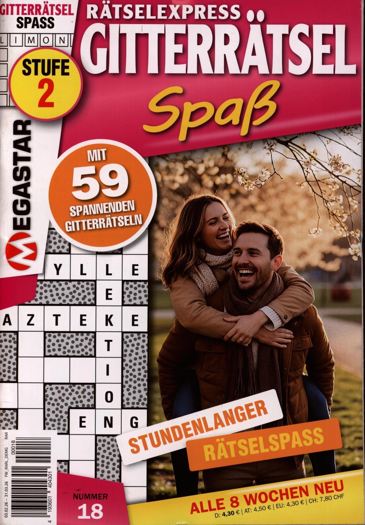 Gitterrätsel Spaß 18/2026