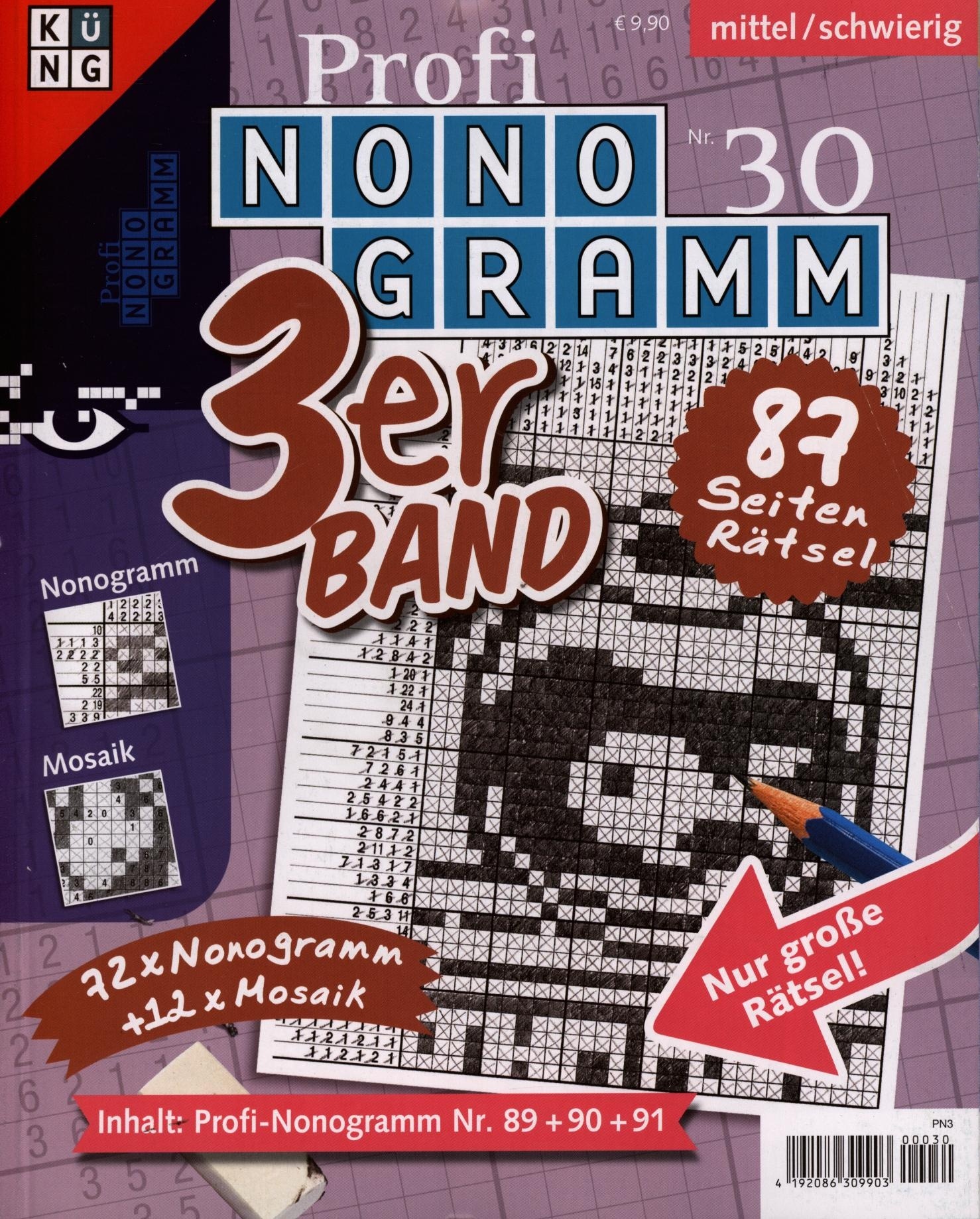 Profi Nonogramm 3-er Band 30/2026