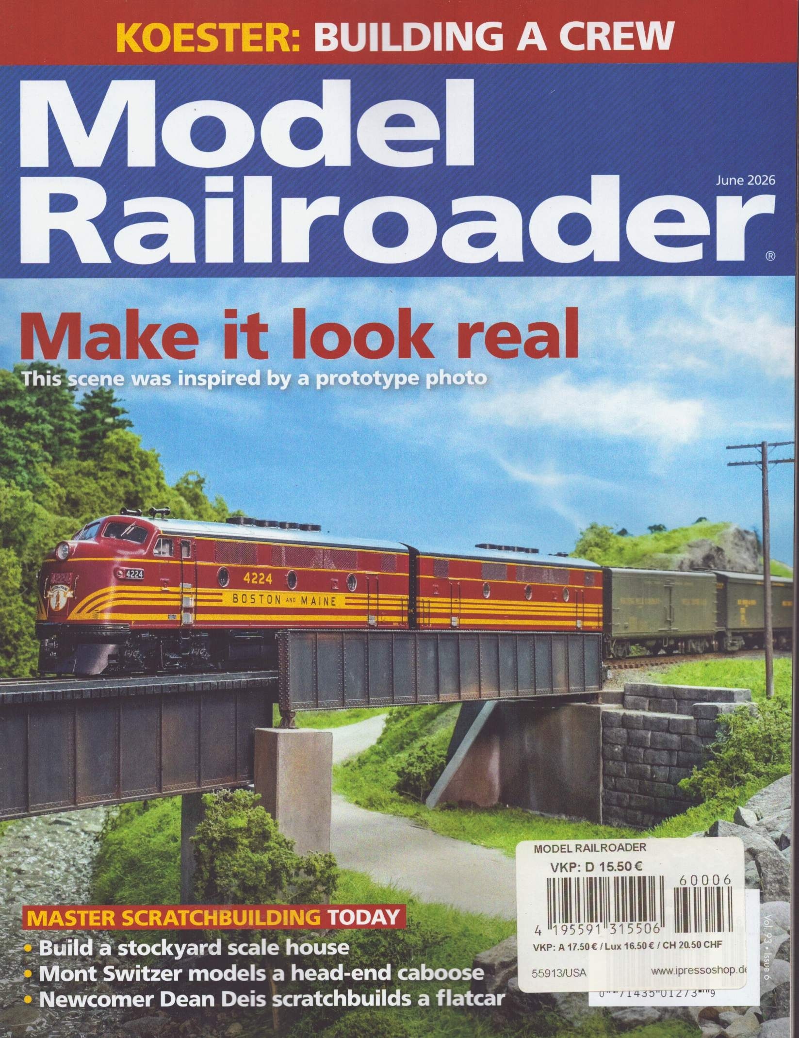 Model Railroader 6/2026