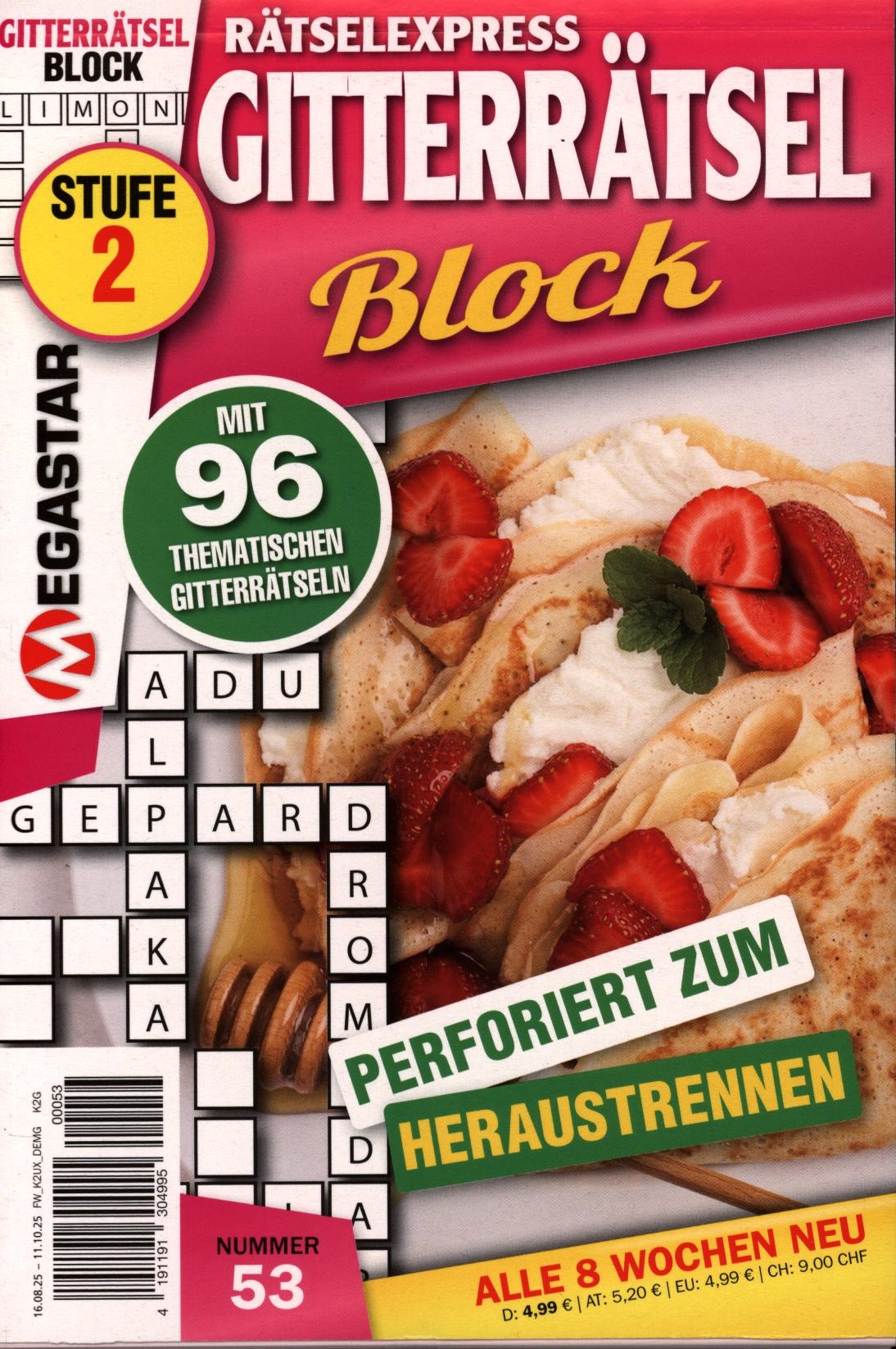 Rätselex. Gitterrätsel Block 53/2025