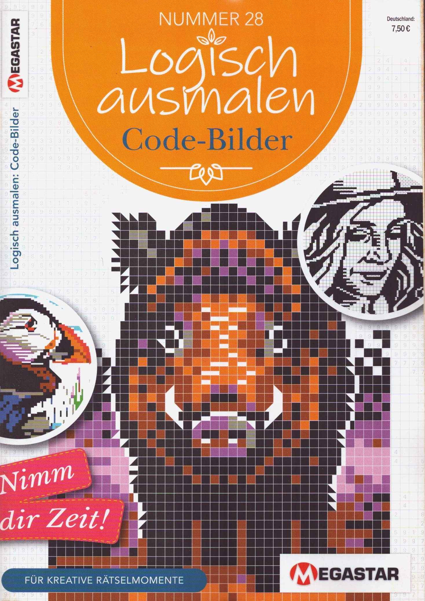 Logisch Ausmalen - Code-Bilder 28/2026