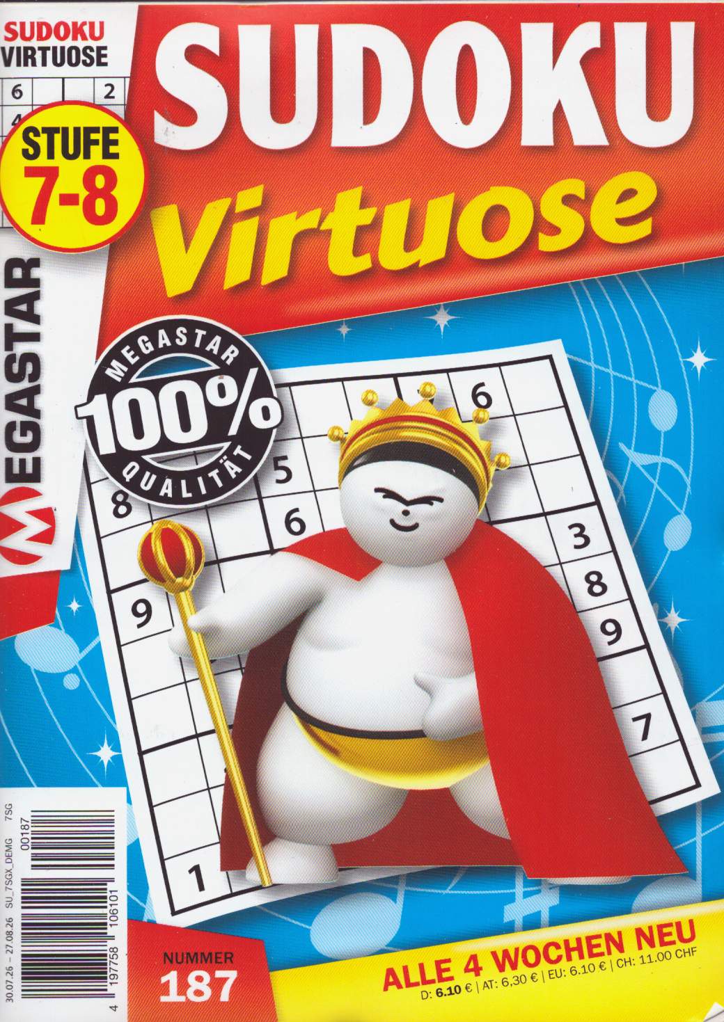 Sudoku Virtuose 187/2026
