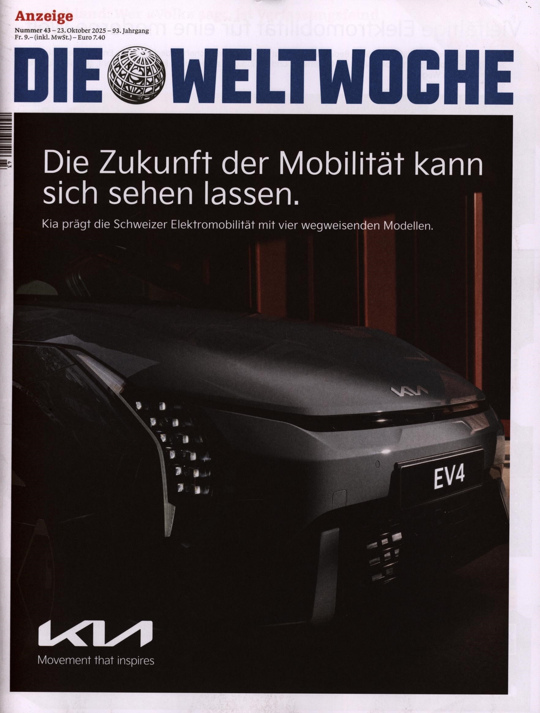 DIE WELTWOCHE 43/2025 DIE WELTWOCHE 43/2025
