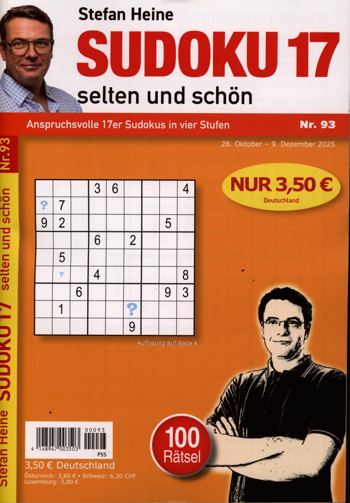 Sudoku 17 93/2025 Sudoku 17 93/2025