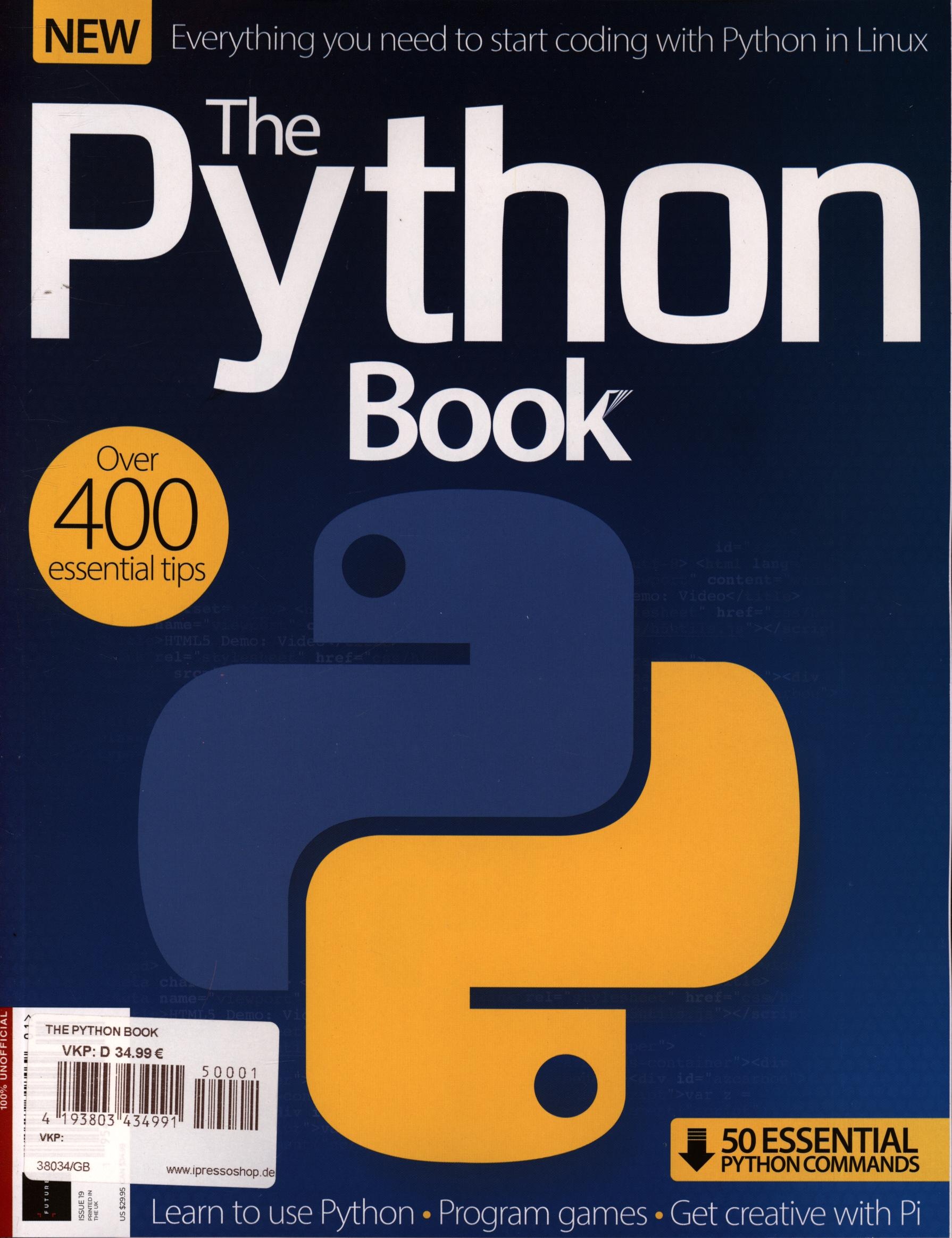 THE PYTHON BOOK 1/2025