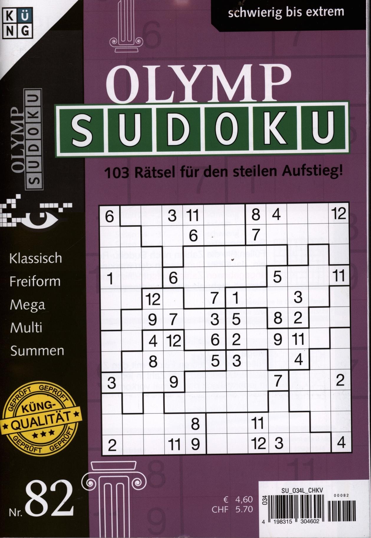 Olymp Sudoku 82/2026