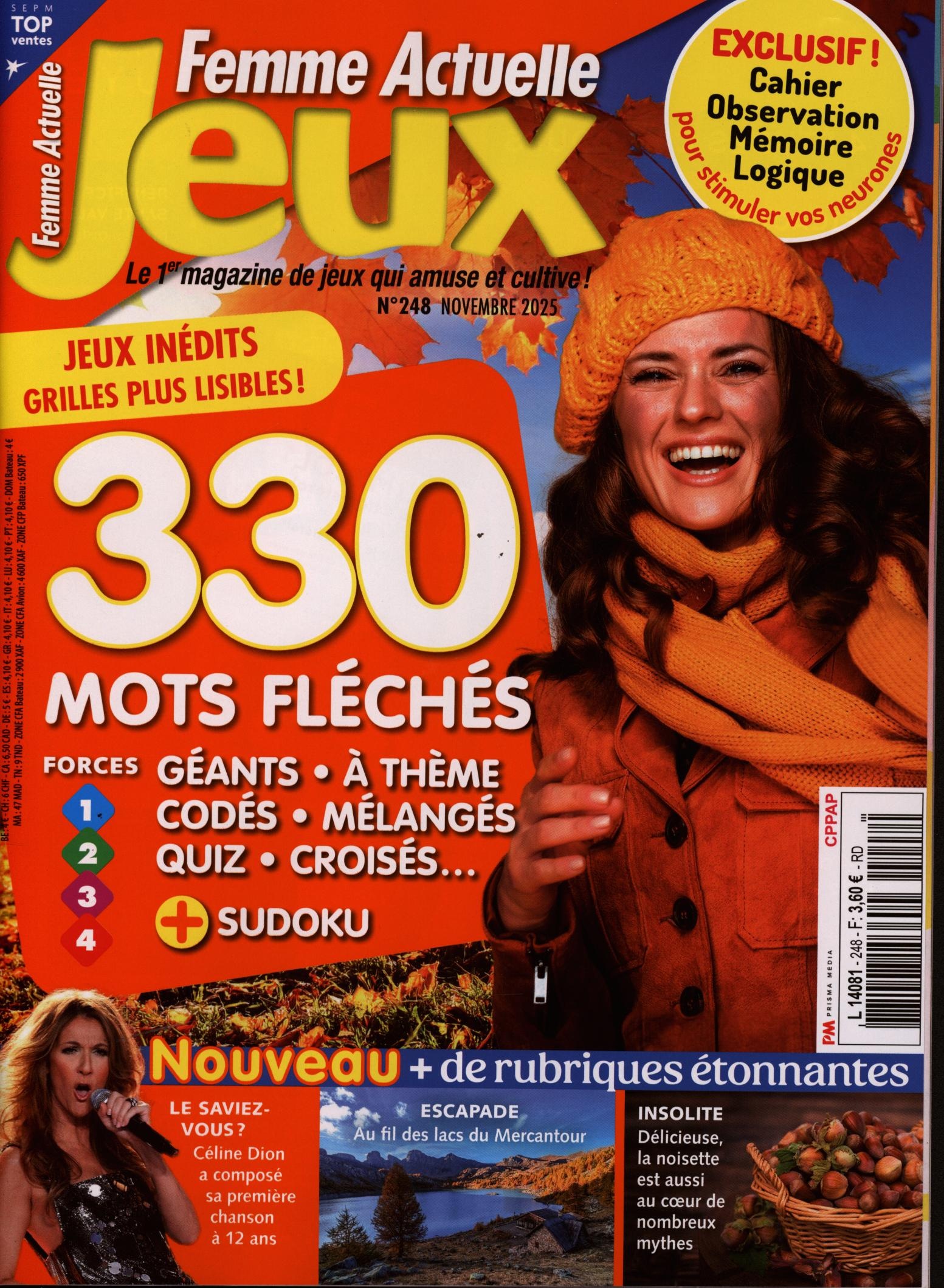 Femme Actuelle Jeux 248/2025