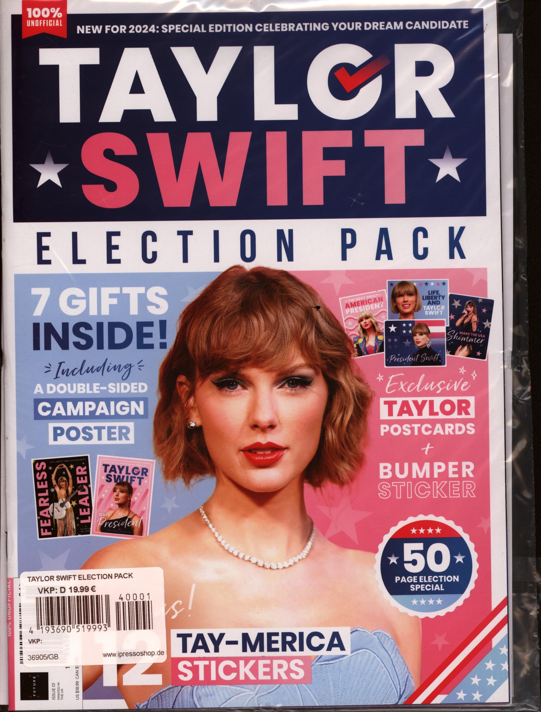 TAYLOR SWIFT ELECTION PACK 1/2024