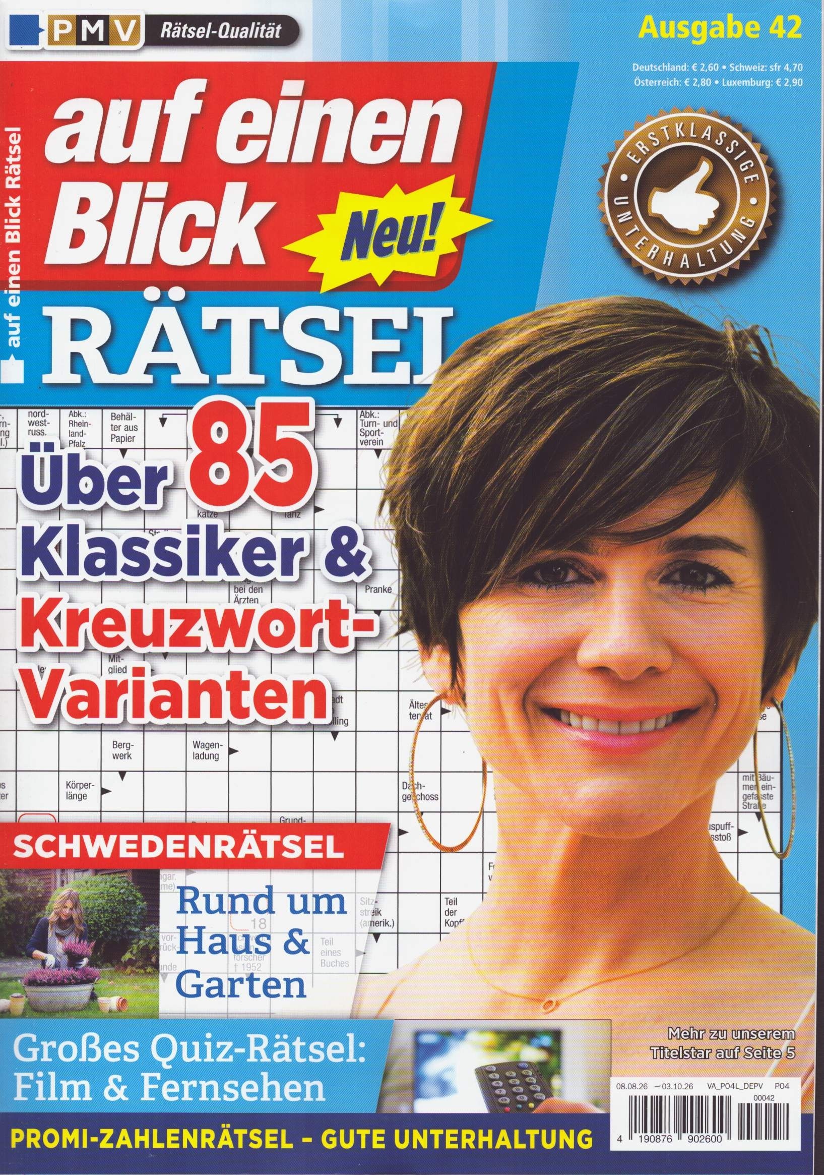 auf einen Blick Rätsel 42/2026