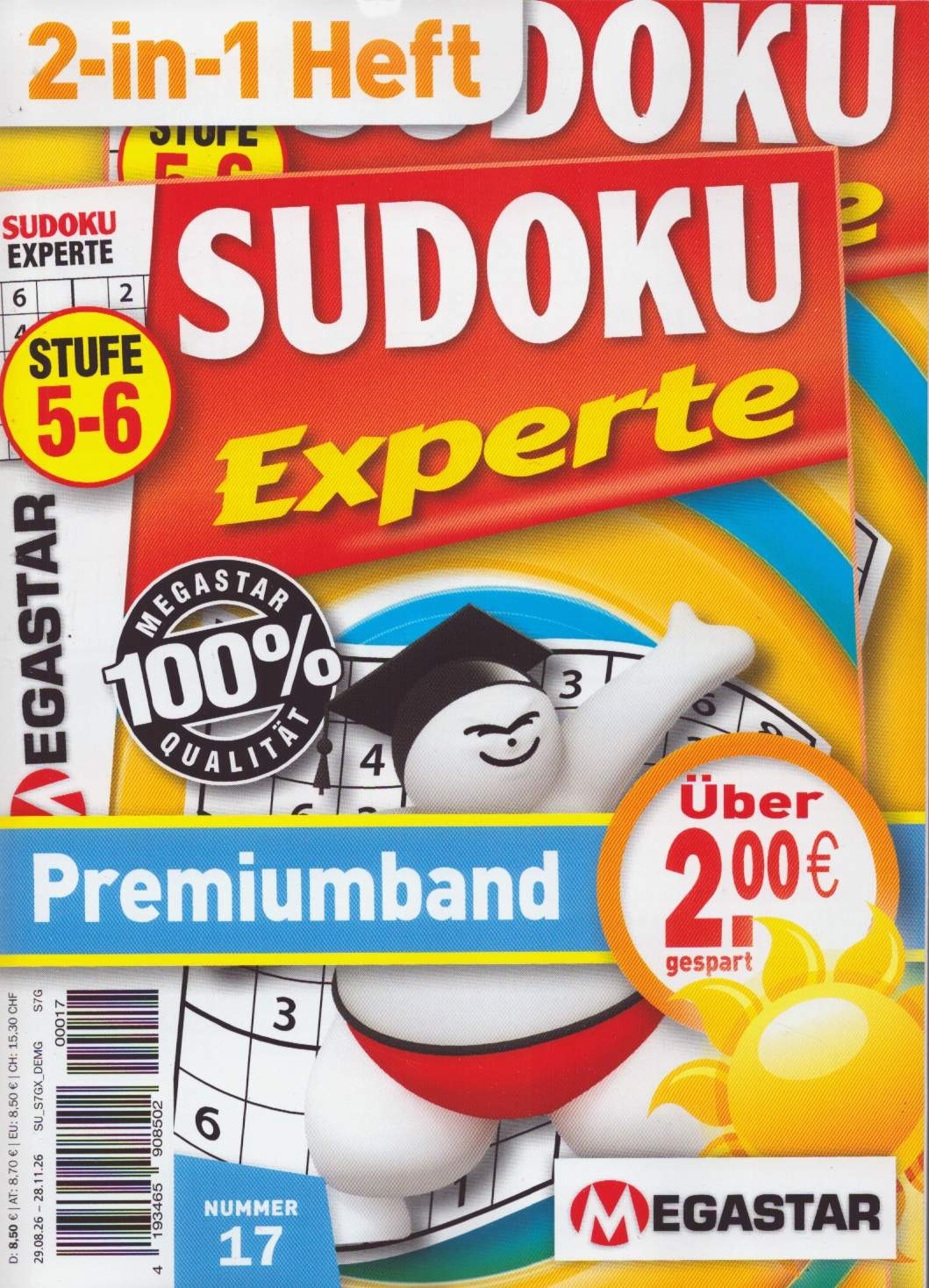 Sudoku Experte Premiumband 17/2026