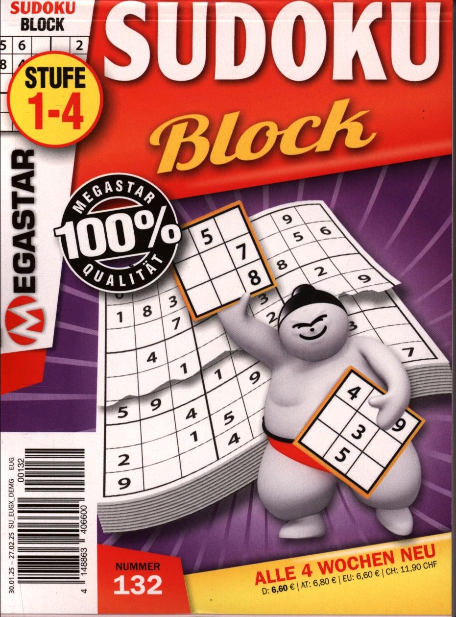 Megastar Sudoku Block 132/2025