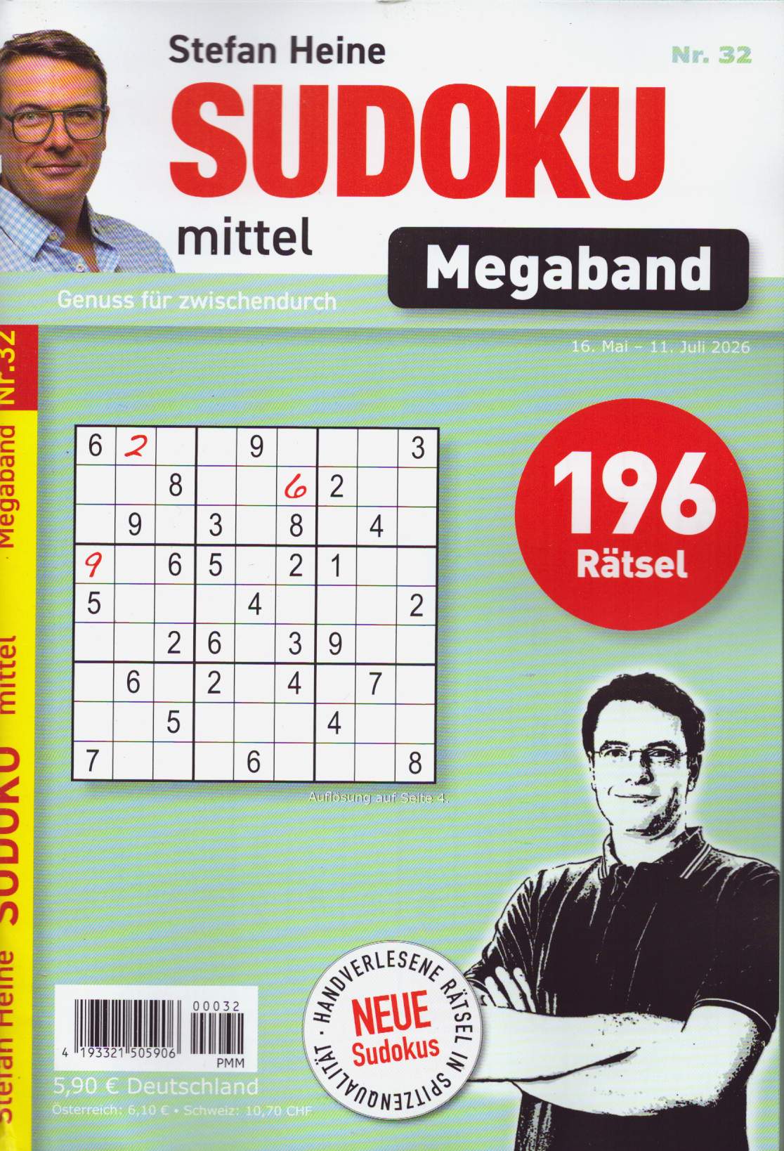 Sudoku mittel MEGABAND 32/2026