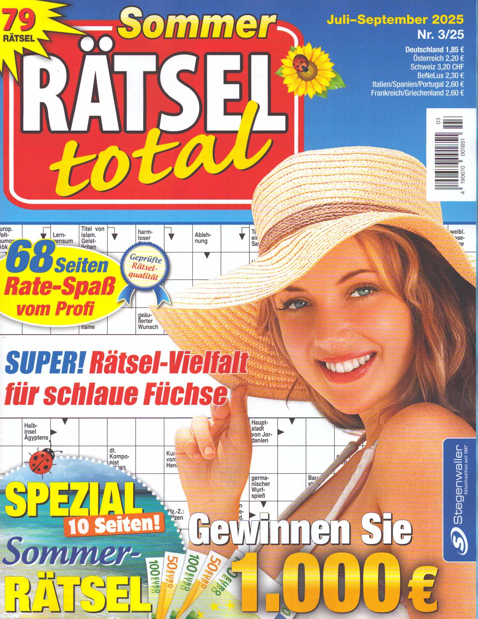 Rätsel total Rätsel Jahreszeiten 3/2025
