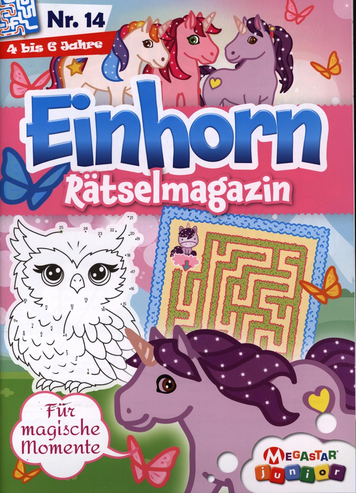 Einhorn Rätselmagazin 14/2025