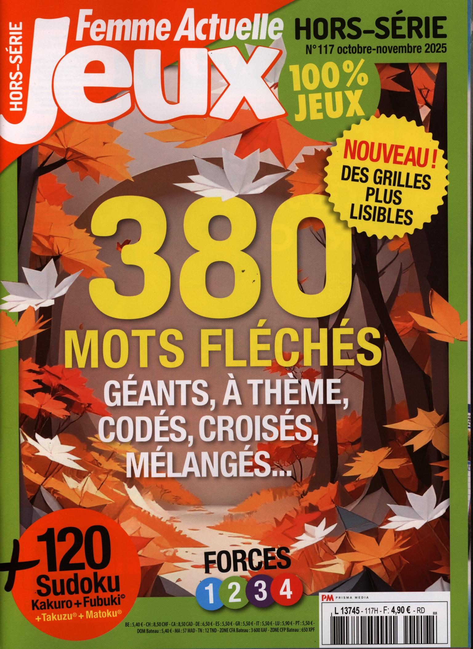 Femme Actuelle JEUX H.S. 117/2025