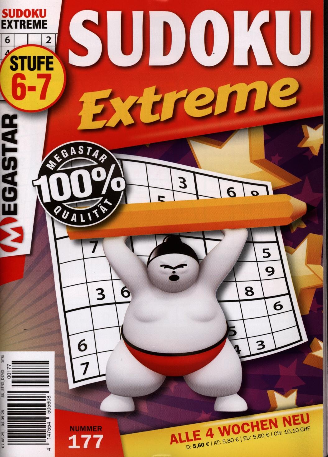 Sudoku Extreme 177/2025 Sudoku Extreme 177/2025