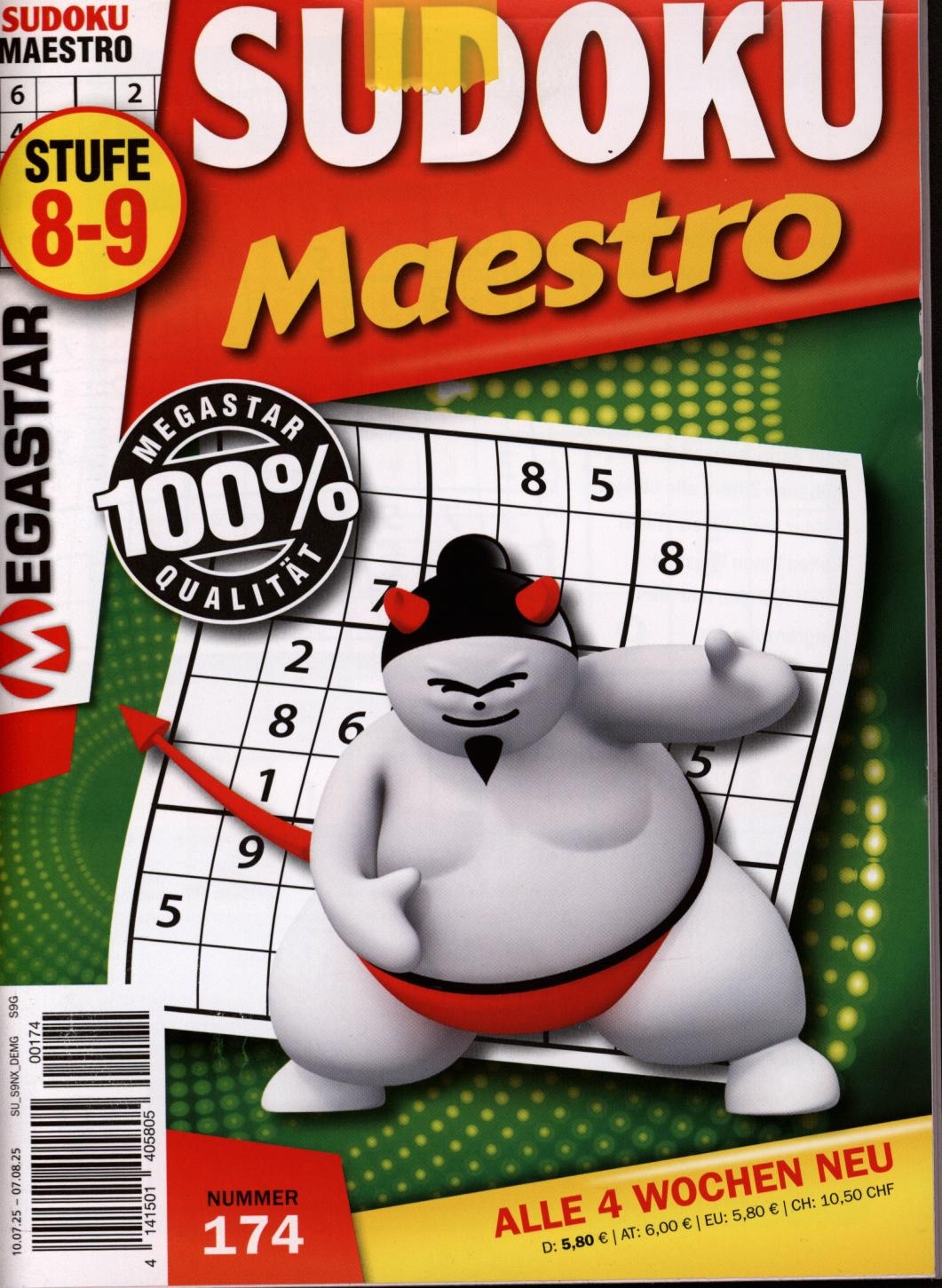 Sudoku Maestro 174/2025