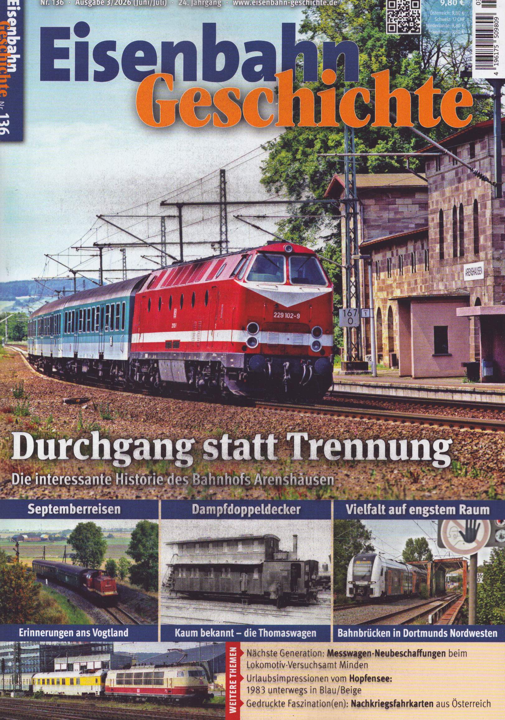 Eisenbahn Geschichte 3/2026
