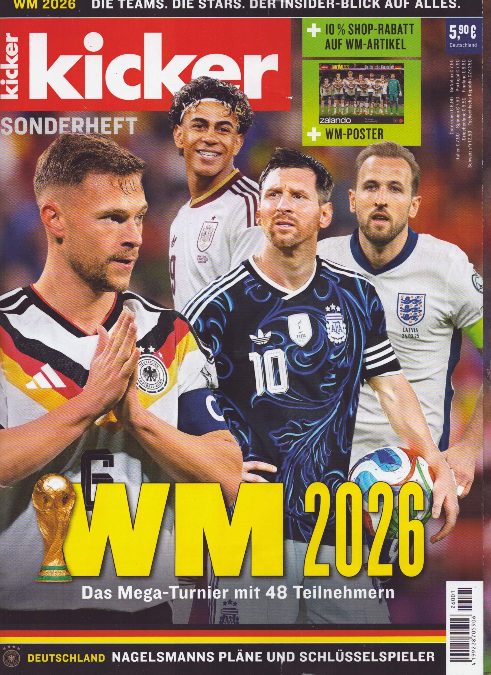 kicker Sonderheft WM 1/2026