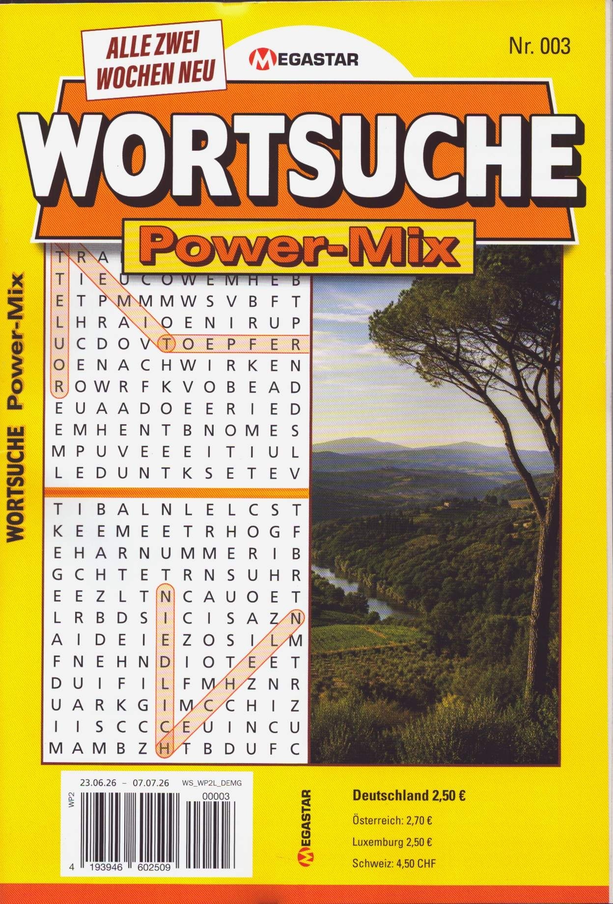 Wortsuche Power Mix 3/2026