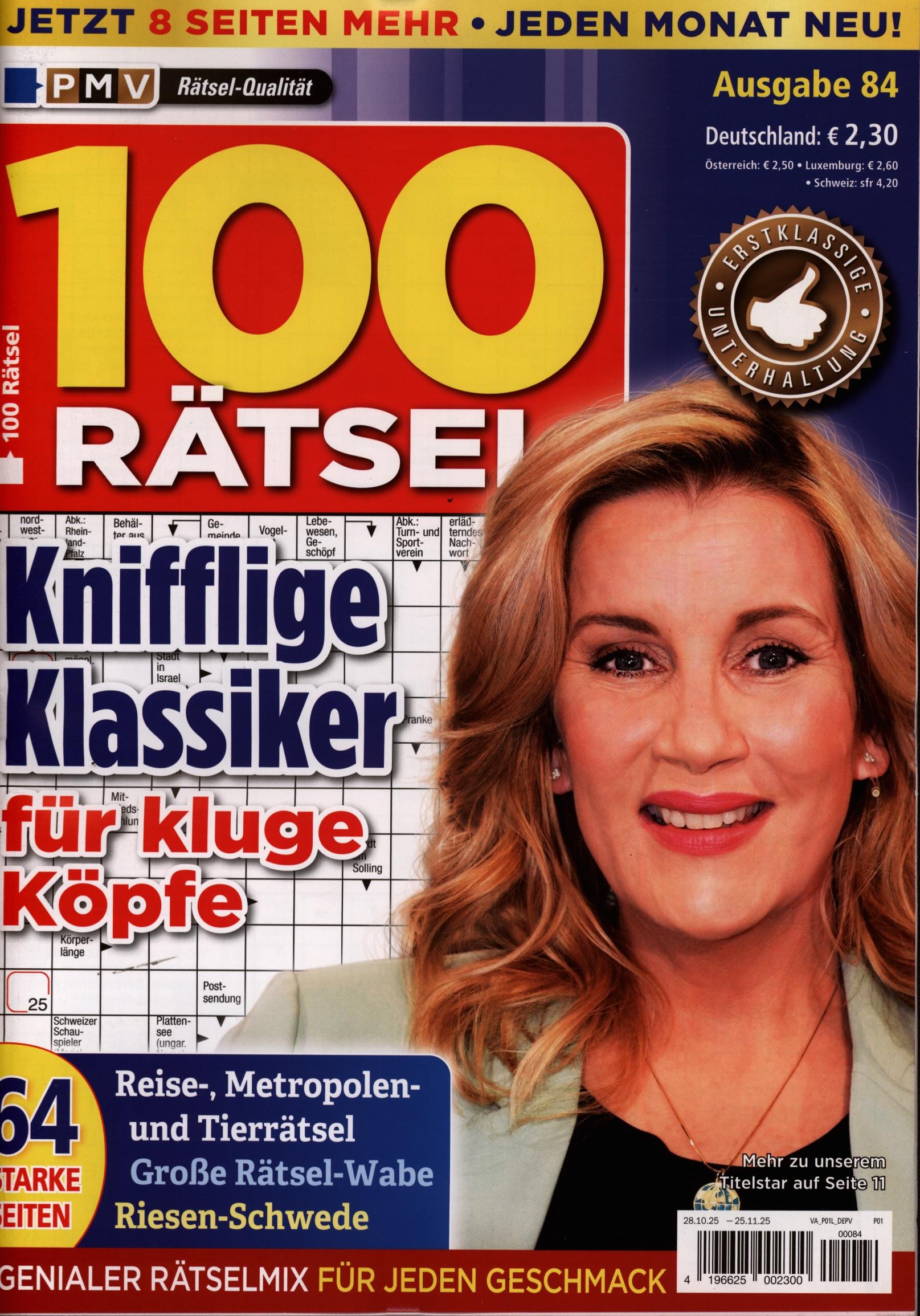 100 Rätsel 84/2025 100 Rätsel 84/2025
