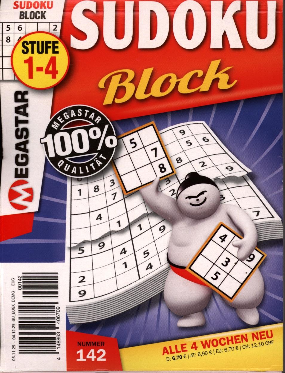 Megastar Sudoku Block 142/2025