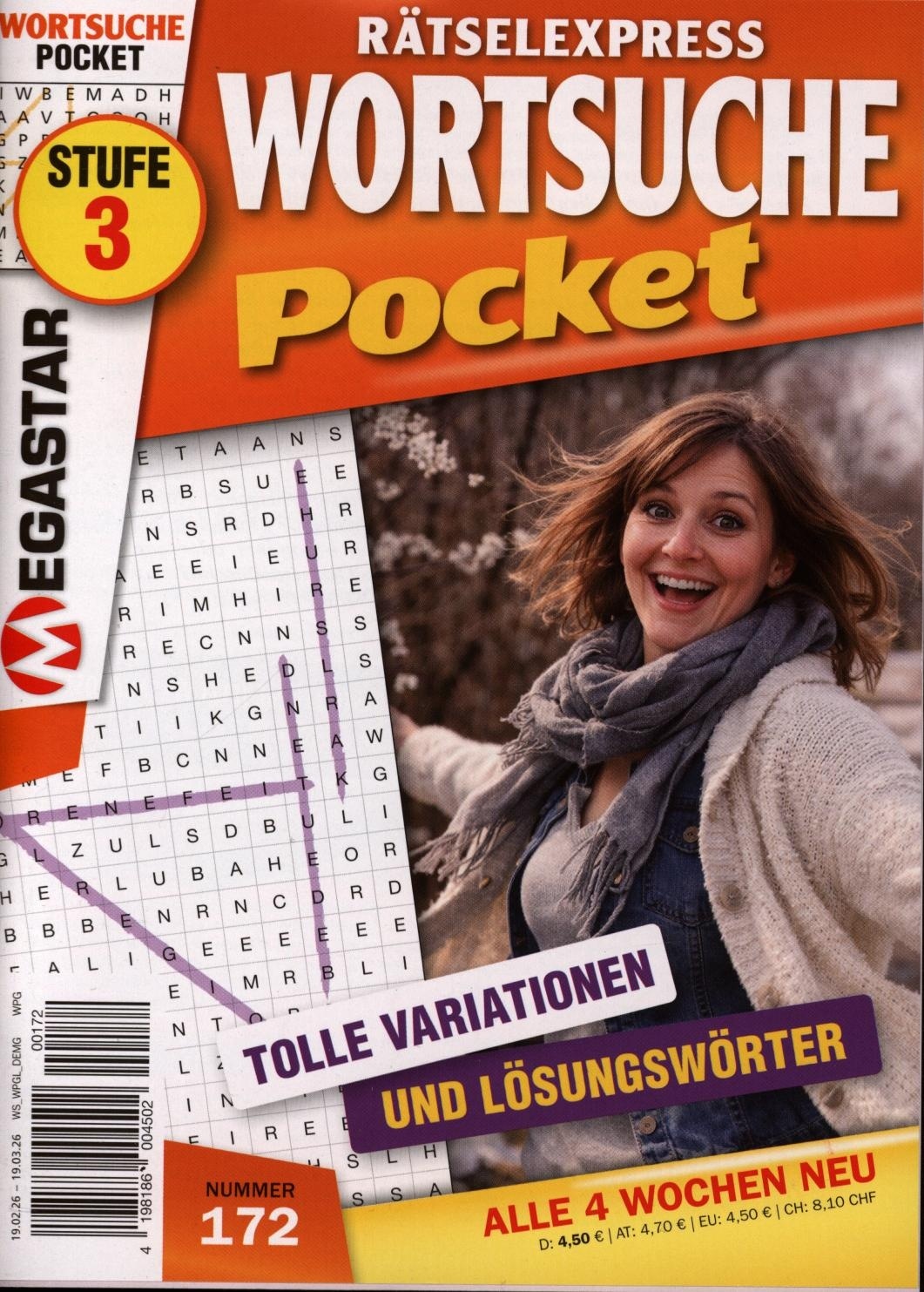 Rätselex. Wortsuche Pocket 172/2026