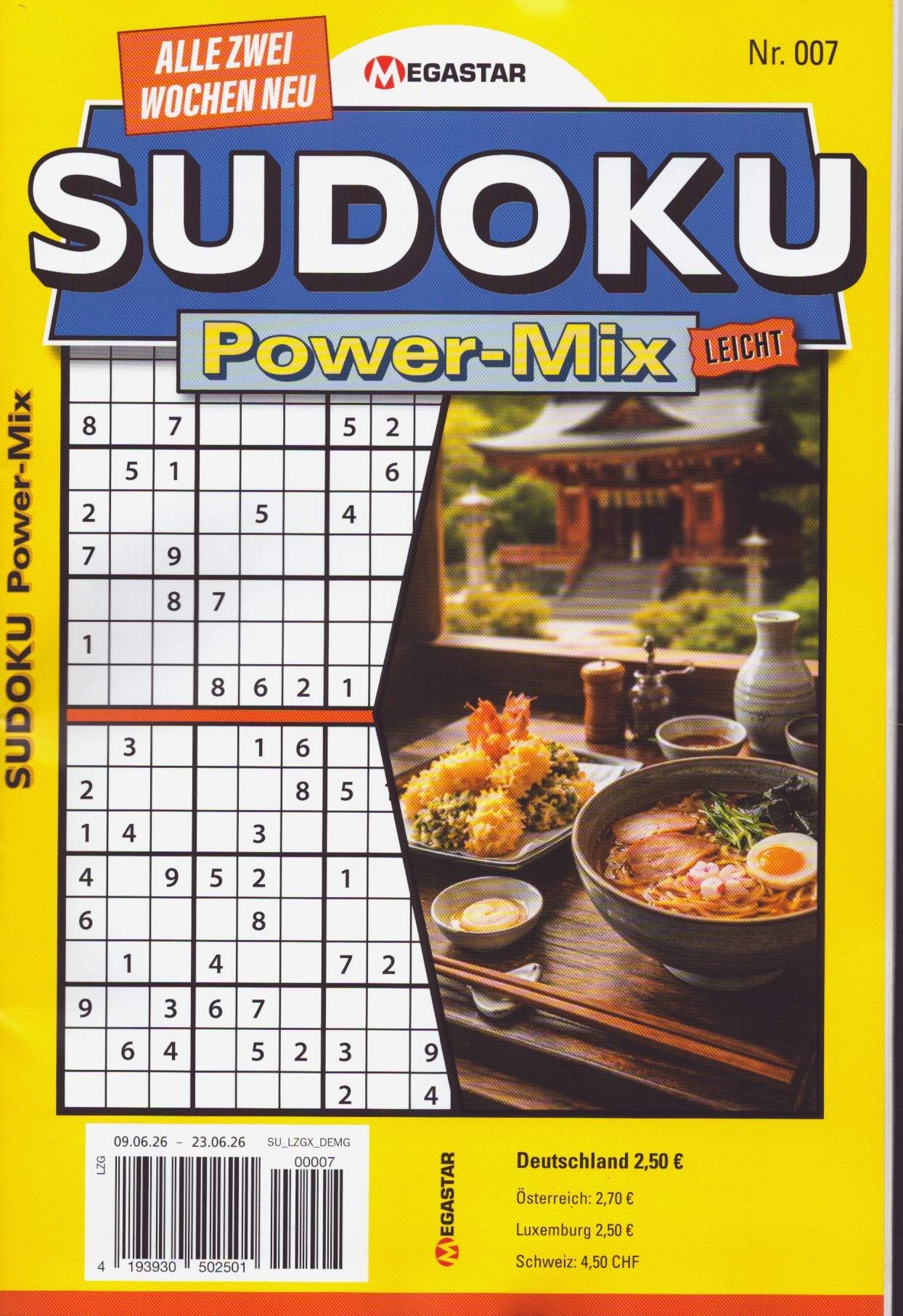 Sudoku Power Mix leicht 7/2026
