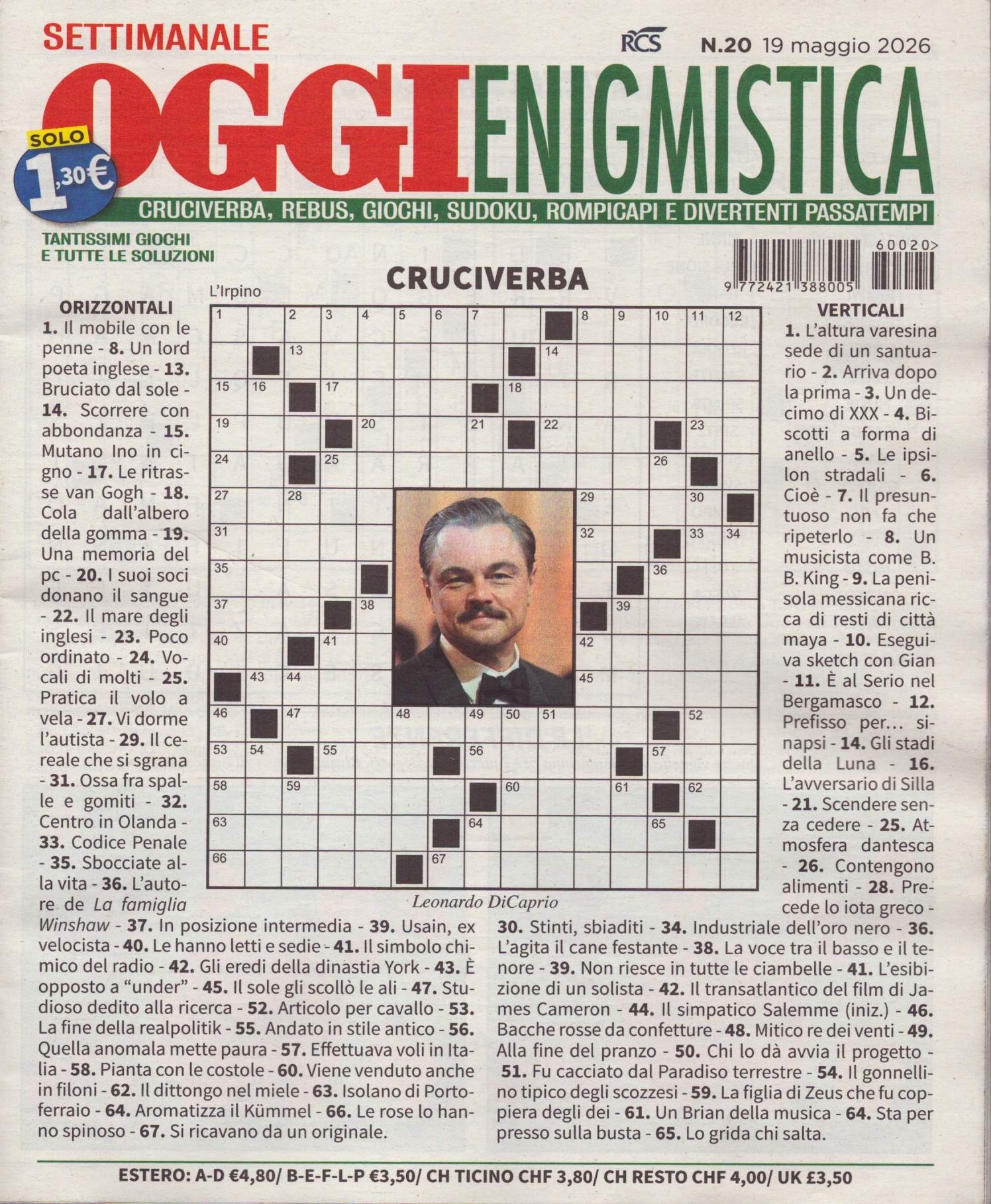 OGGI ENIGMISTICA 20/2026