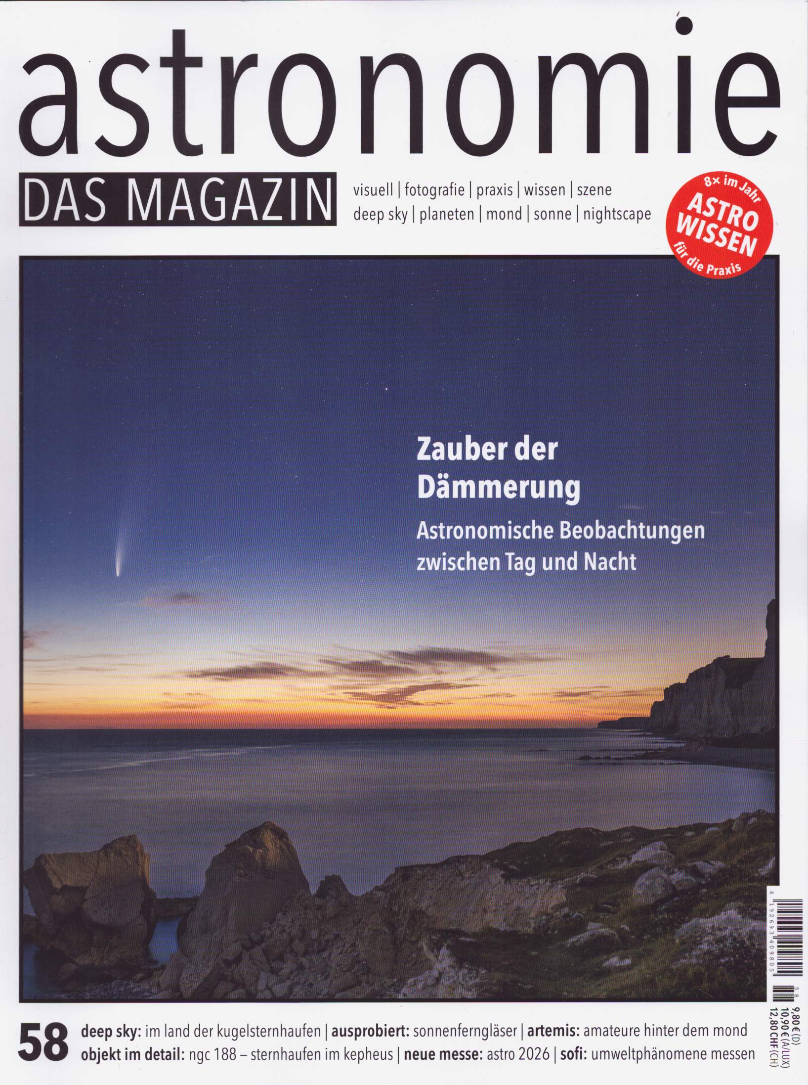 astronomie - DAS MAGAZIN 58/2026