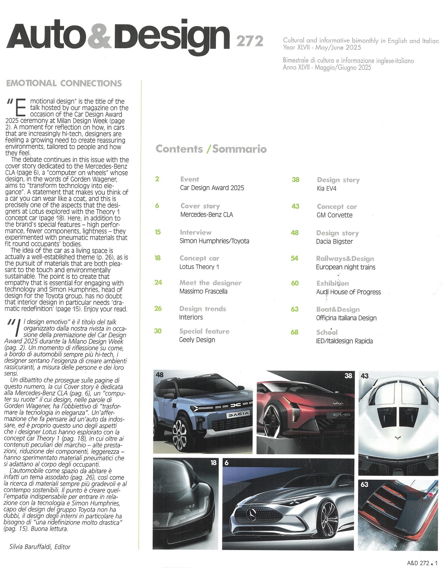 AUTO & DESIGN 272/2025