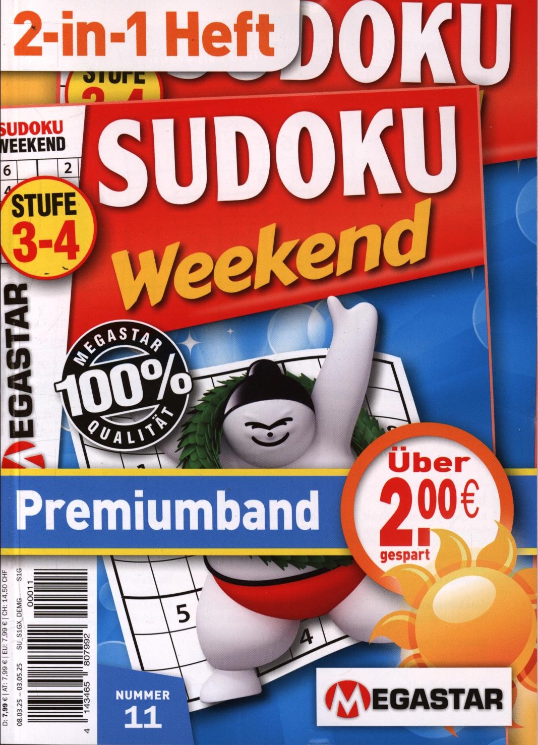 Sudoku Weekend Premiumband 11/2025