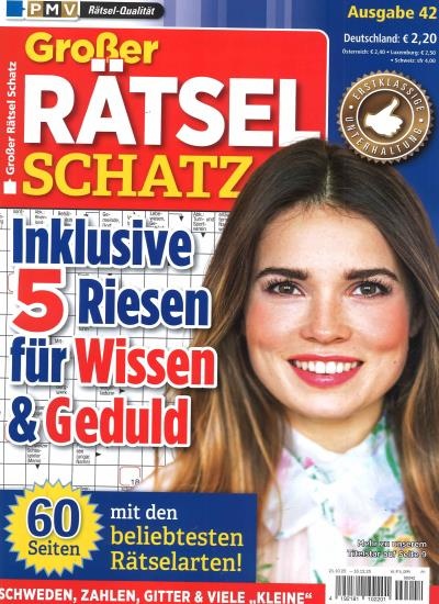 Großer Rätsel Schatz 42/2025 Großer Rätsel Schatz 42/2025