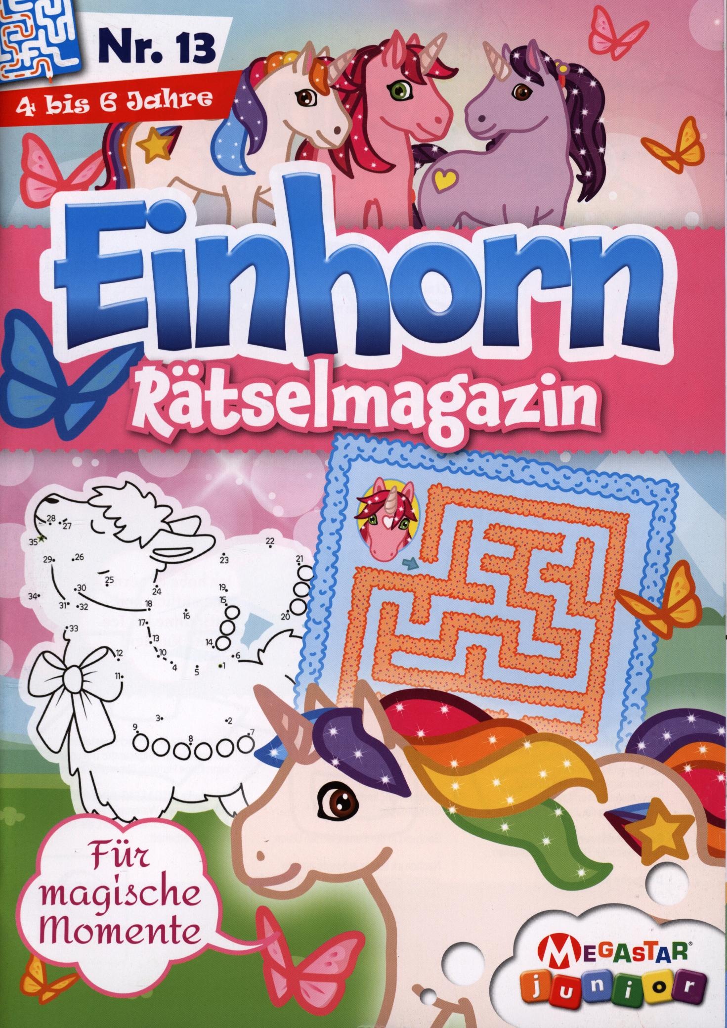 Einhorn Rätselmagazin 13/2025