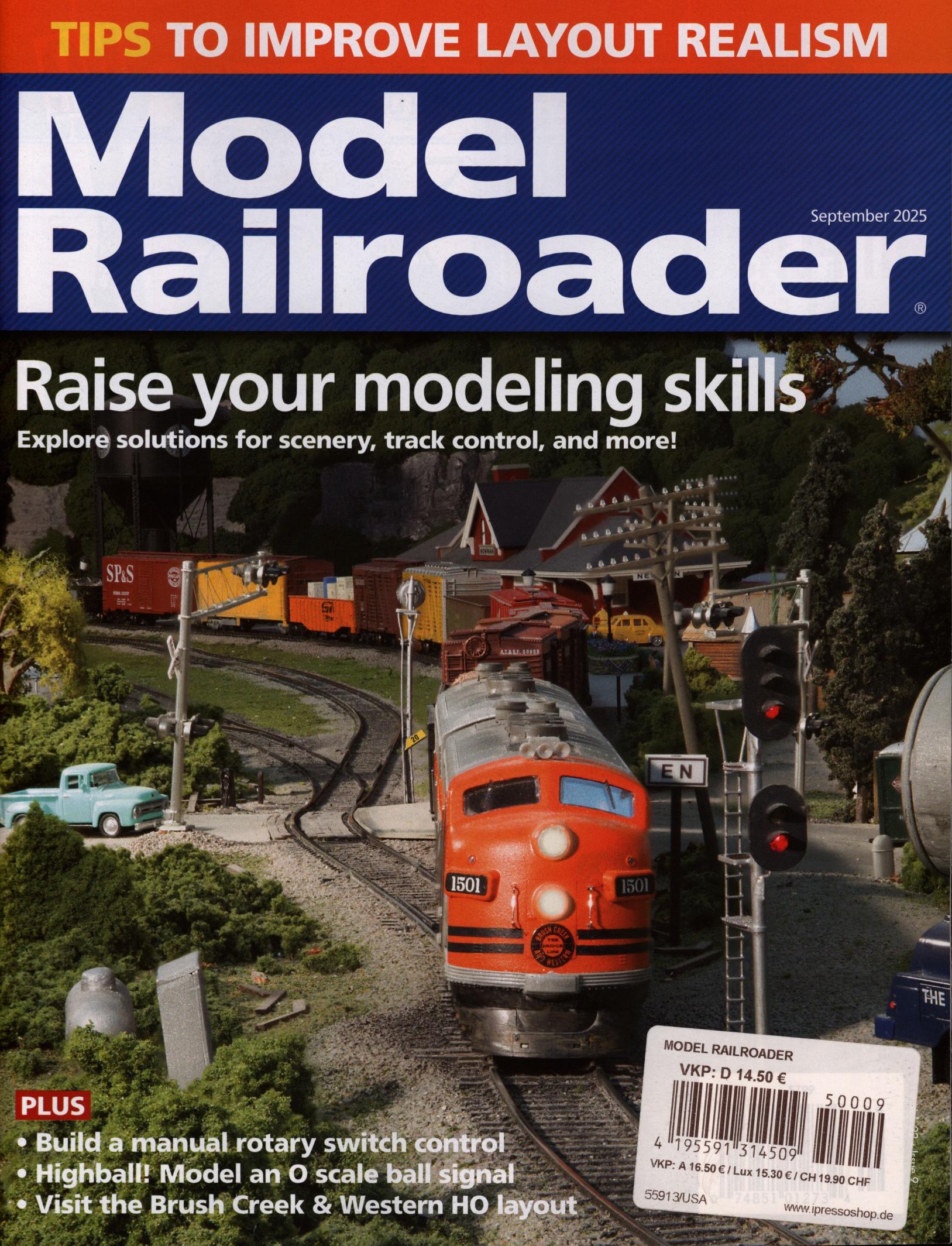 Model Railroader 9/2025