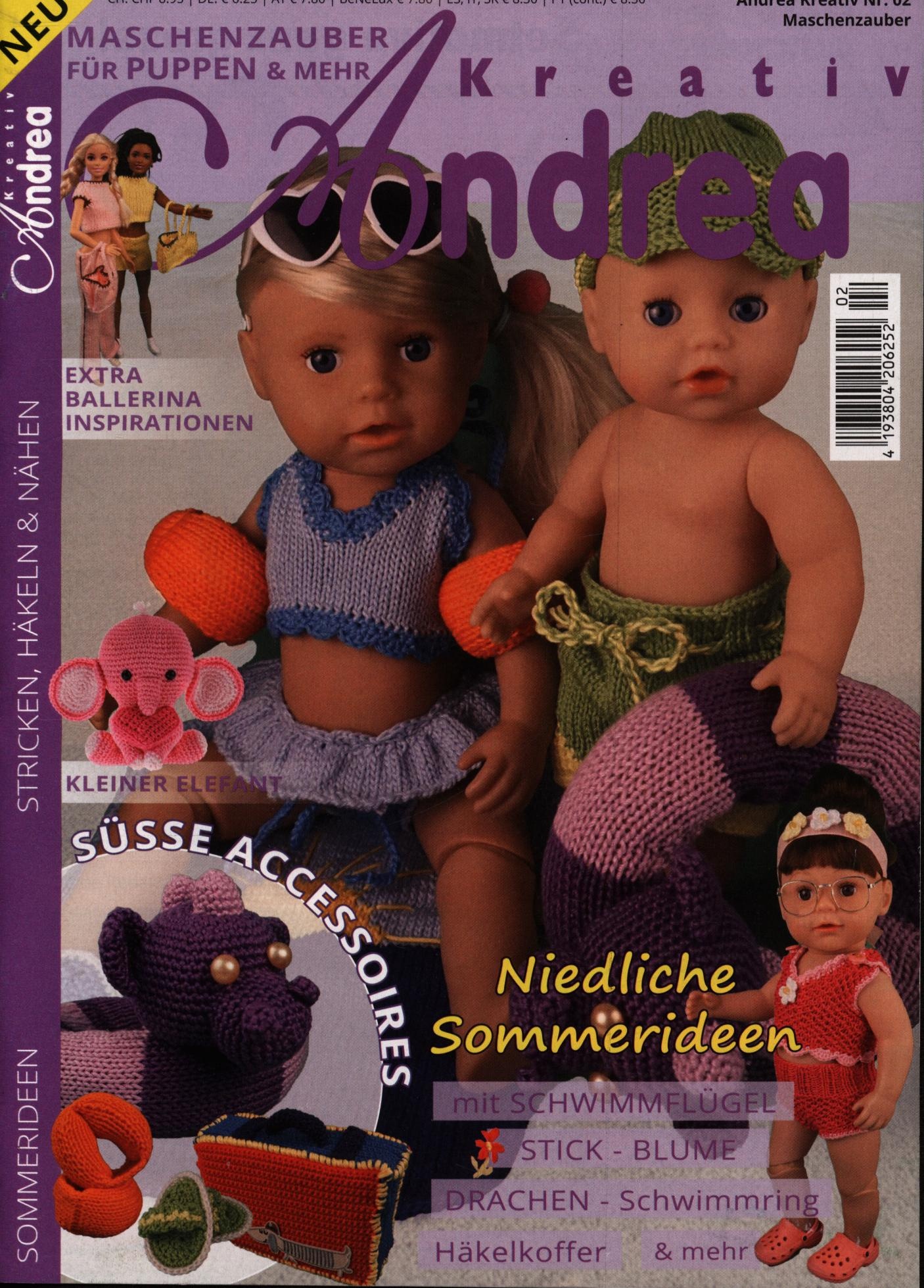 Andrea kreativ Maschenzauber für Puppen & Mehr 2/2025 ePaper