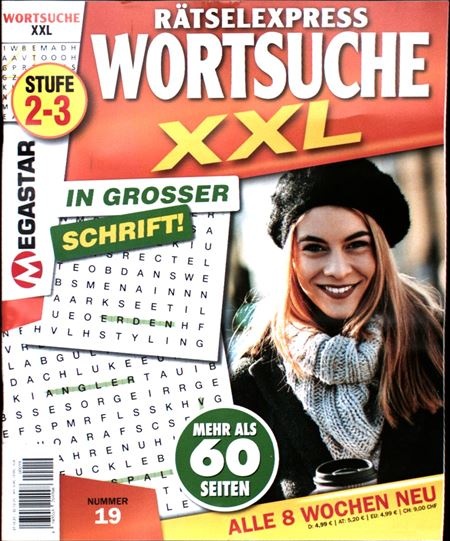 Wortsuche XXL 19/2025 Wortsuche XXL 19/2025