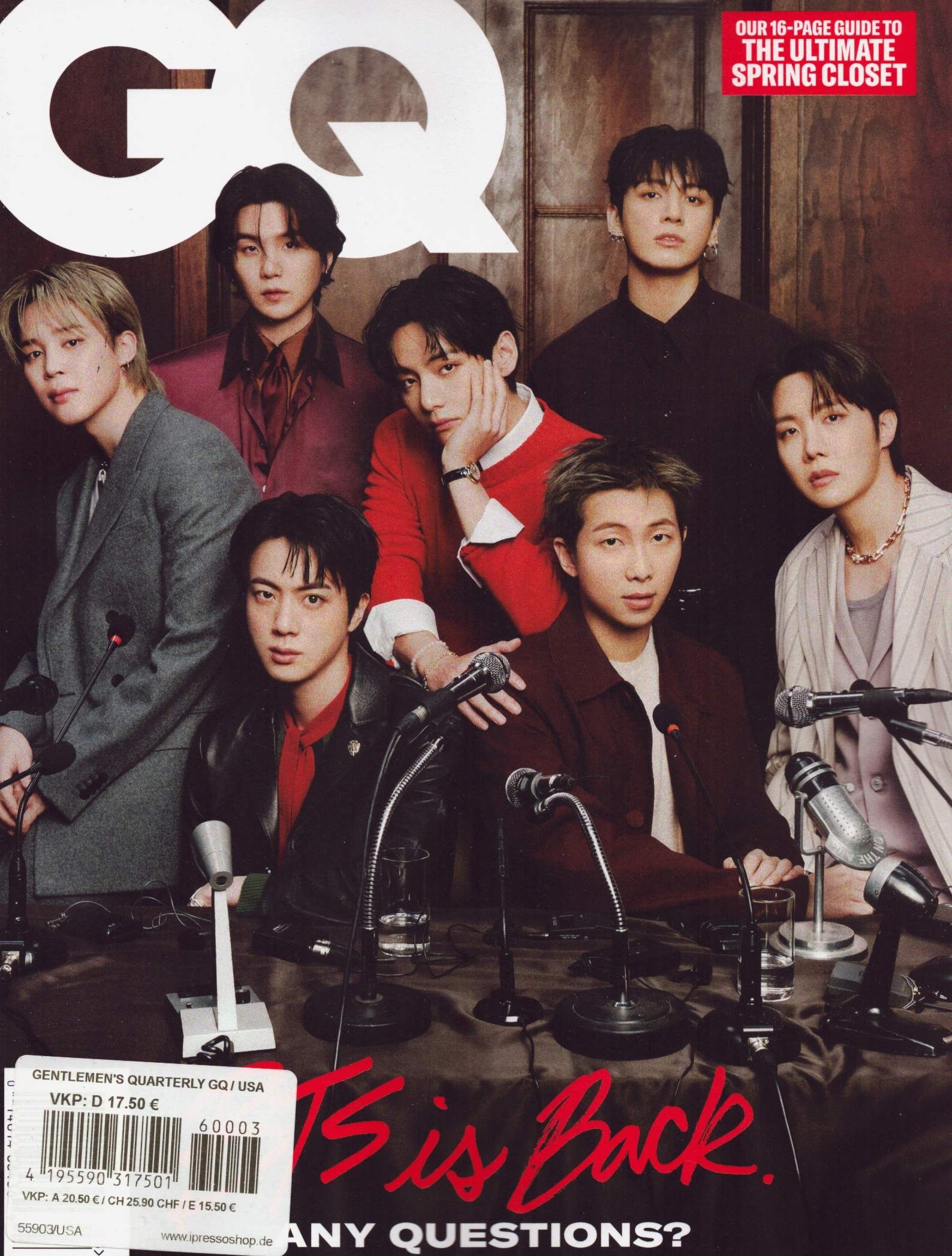 GENTLEMEN'S QUARTERLY GQ 3/2026