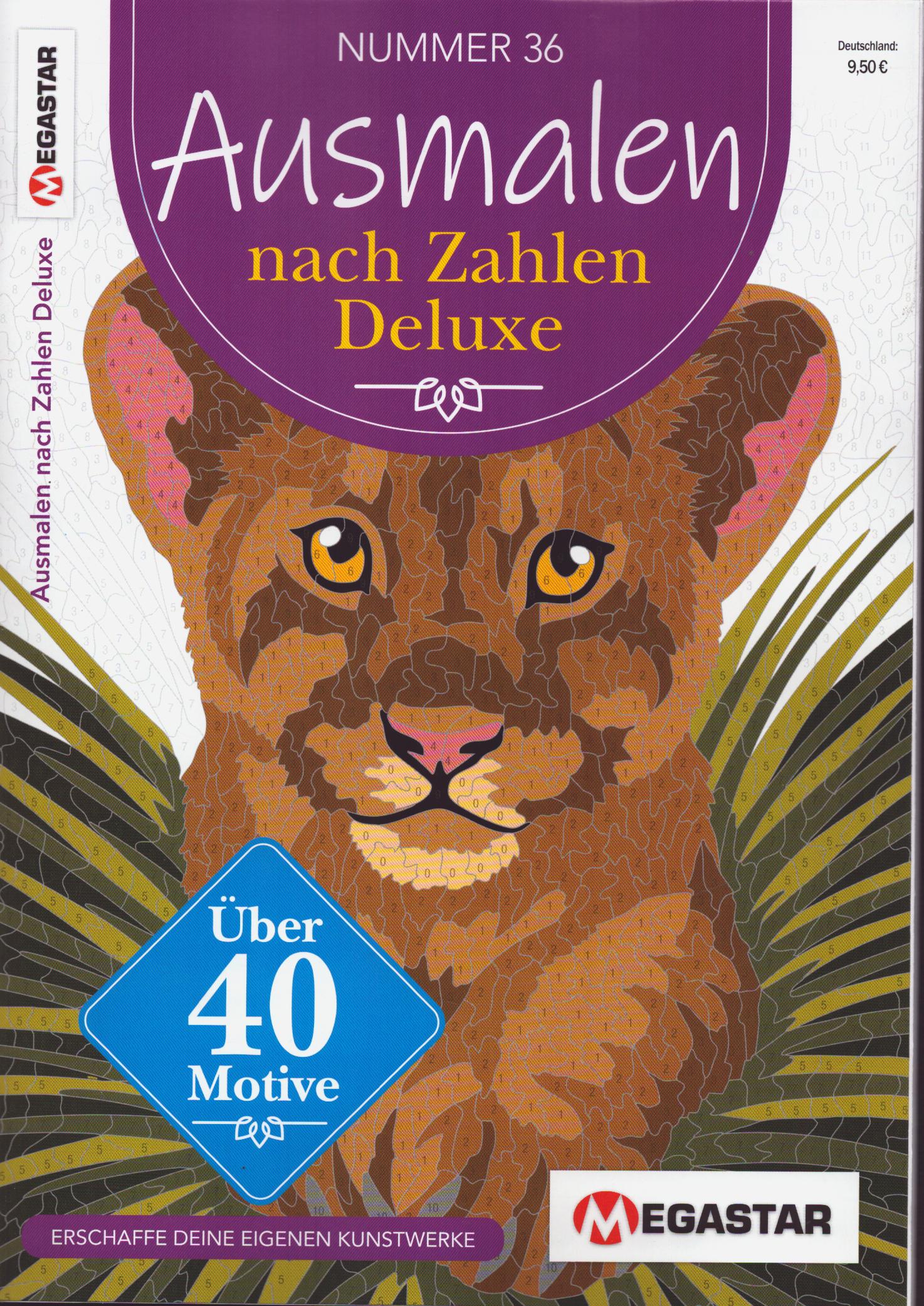 Ausmalen nach Zahlen Deluxe 36/2026
