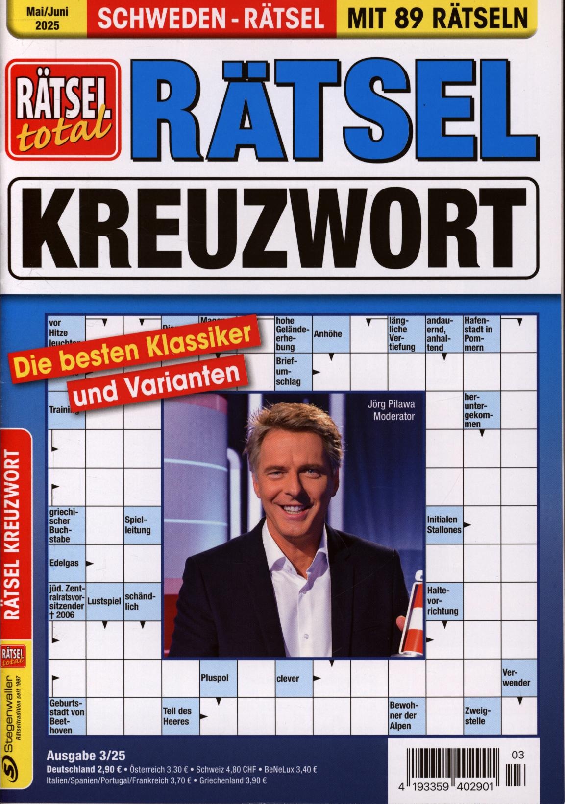 Rätsel total - Kreuzwort 3/2025