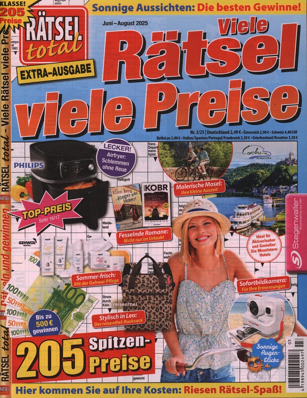 Rätsel total Viele Rätsel viele Preise 3/2025