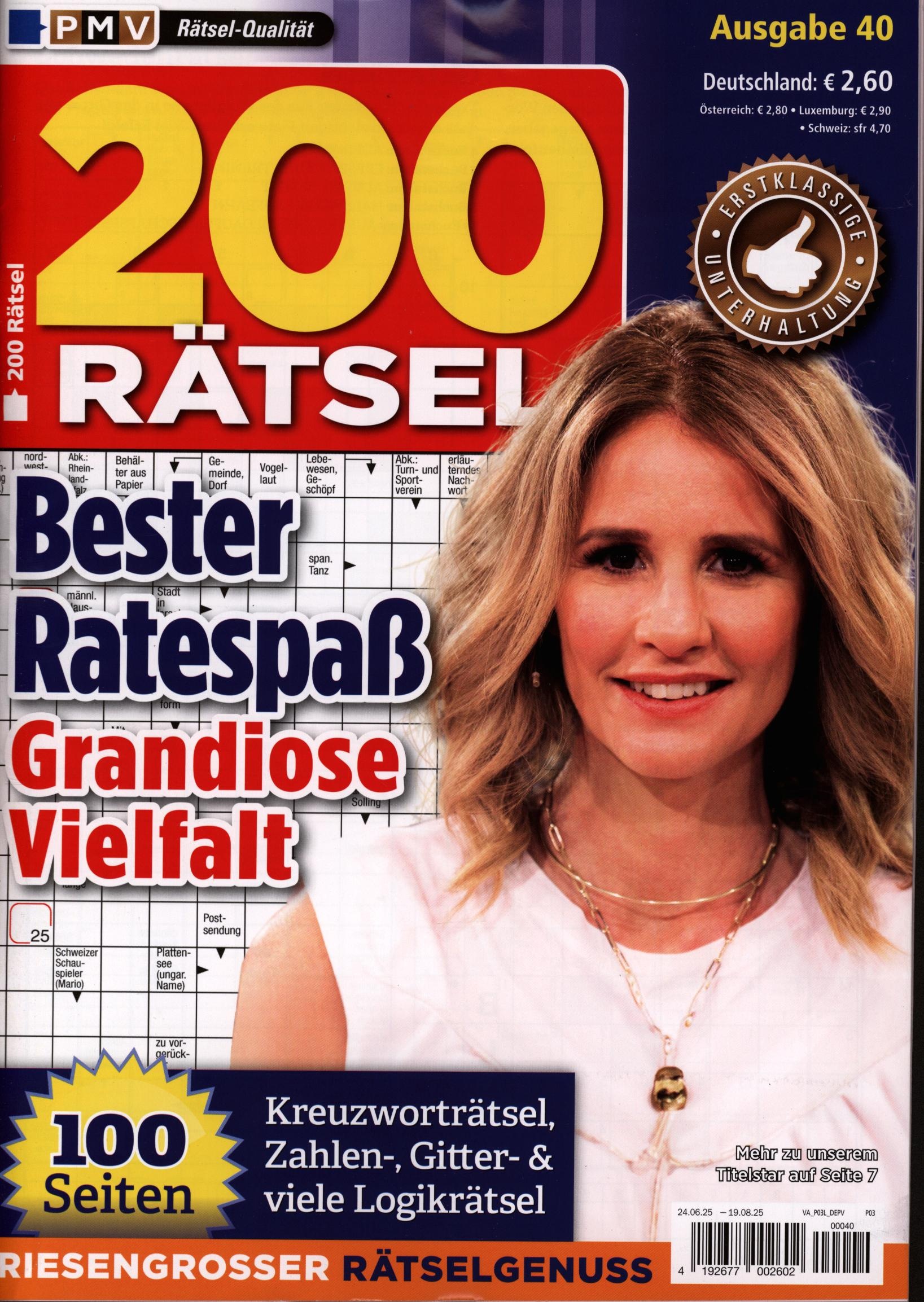 200 Rätsel 40/2025