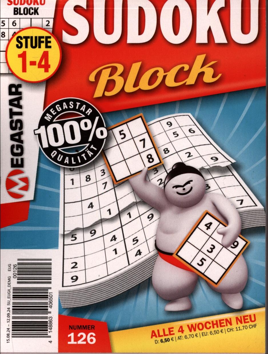 Megastar Sudoku Block 126/2024