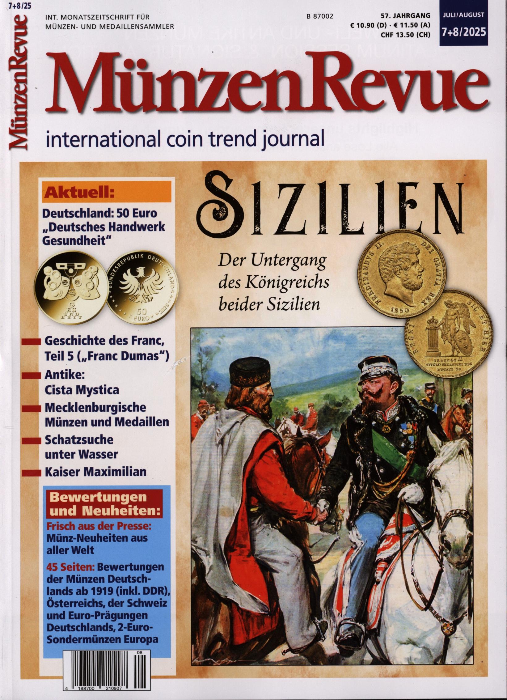MünzenRevue 8/2025