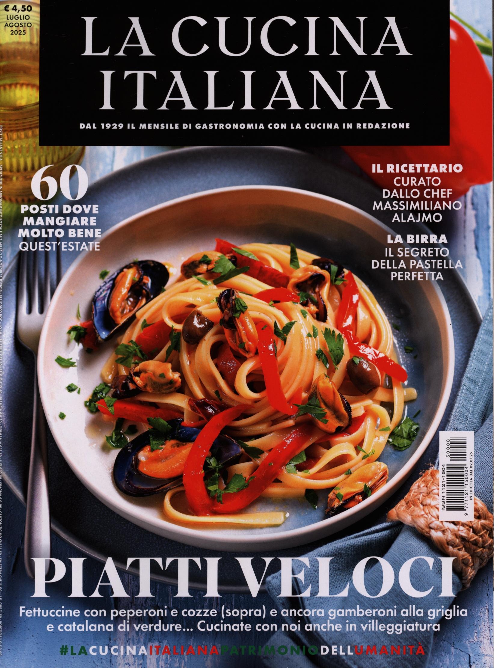 LA CUCINA ITALIANA 8/2025
